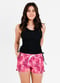 Maya Swim Top With Removable Cups With 2"-3" Board Shorts