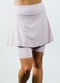 Midi Sport Skirt With Attached 10" Leggings - Pink/Gray