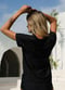 Loose Fit Adele Swim Top - Black
