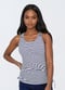 Maya Tankini Swim Top With Removable Cups - Navy Sunshine Sails