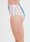High-Waisted Bikini Bottom - Multi Stripe