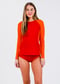 Whee Rash Guard With Hip-Hip Hooray Bikini Bottom
