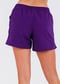 Mid-thigh Board Shorts - Eggplant
