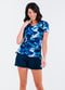 Adele Swim Top With Short Board Shorts