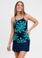 Adjustable Strap Maya Swim Top With Short Swim Skort