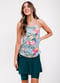 Adjustable Strap Maya Swim Top With Midi Swim Skort