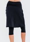 Knee Length Lycra® Sport Skirt with Attached 17