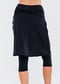 Knee Length Lycra® Sport Skirt with Attached 17" Leggings