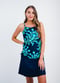 Adjustable Strap Maya Swim Top With A-line Swim Skort