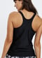 Maya Tankini Swim Top With Built-in Bra - Black