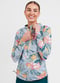 Plus Size Half-Zip Nora Swim Top