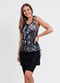 Halter Maya Swim Top With Midi Swim Skort