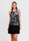 Halter Maya Swim Top With A-line Swim Skort