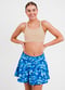 Racerback Swim Bra With Flowy Swim Skort With Shorts