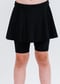 Girls swim skort. Modest skirt and pants. Girl's modest plus size swim skirt. Excellent sun protection UPF +50