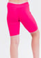 Girl's Long Bike Swim Shorts - Pink