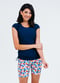 Sadie Swim Top With Mid-Thigh Swim Shorts