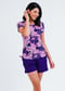 Adele Swim Top With 4" Board Shorts