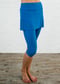 Skirted Swim Capris  - Royal Blue