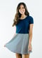 Vintage Swim Dress - Navy/Sunshine Sails