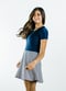 Vintage Swim Dress - Navy/Sunshine Sails