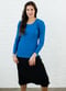 Swim top and long skort. Modest plus size top and skirt with pants. Womens' modest plus size swim set. Sun protection UPF +50