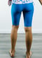 Long Bike Swim Shorts - Royal Blue