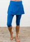 Skirted Swim Capris  - Royal Blue