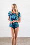 Adele Swim Top With High-Waisted Bikini Bottom