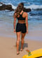 Racerback Swim Bra With Swim Shorts