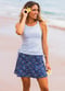 Maya Swim Top With A-line Swim Skort