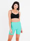 Adjustable Strap Swim Bra With Mid-thigh Swim Shorts