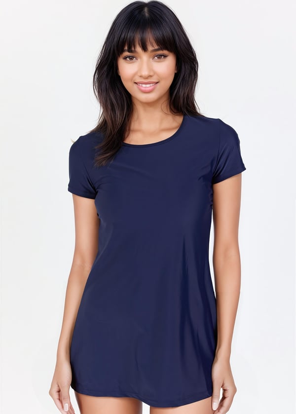 Anna Swim Tunic With Bikini Bottom