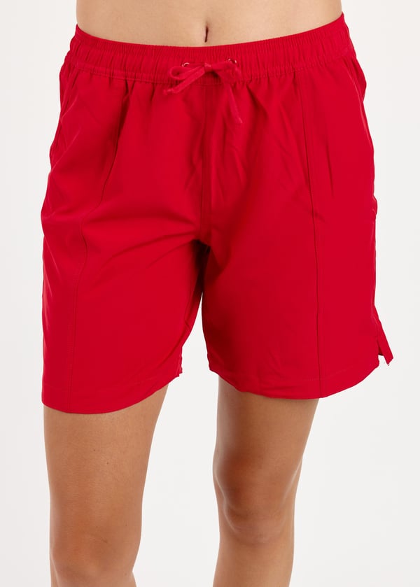 7" Board Shorts - Red