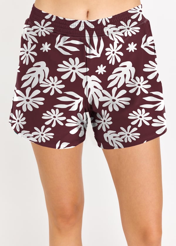 Classic Fit Swim Shorts With Panty