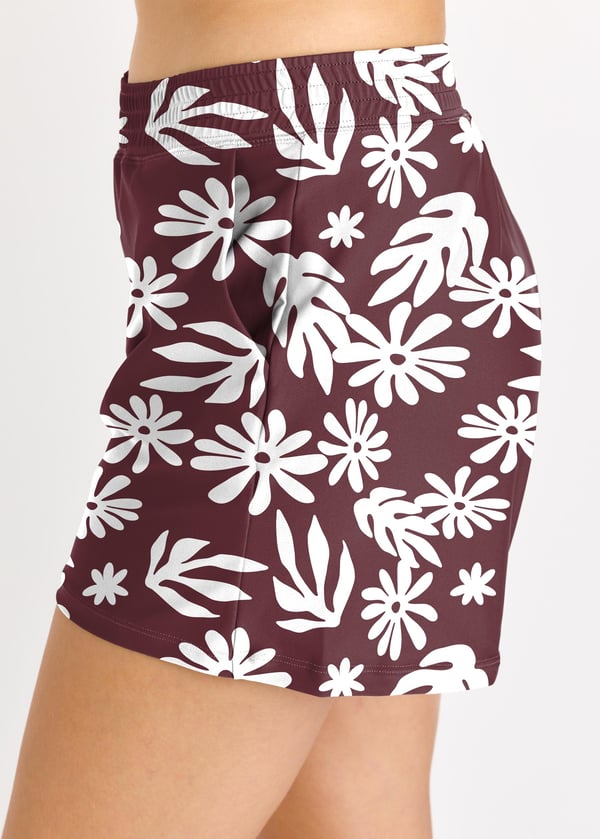 Classic Fit Swim Shorts With Panty