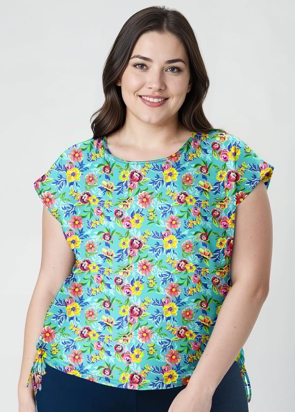 Daphne Loose Fit Swim Top