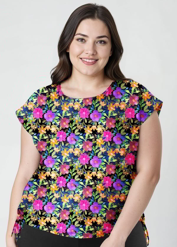 Daphne Loose Fit Swim Top