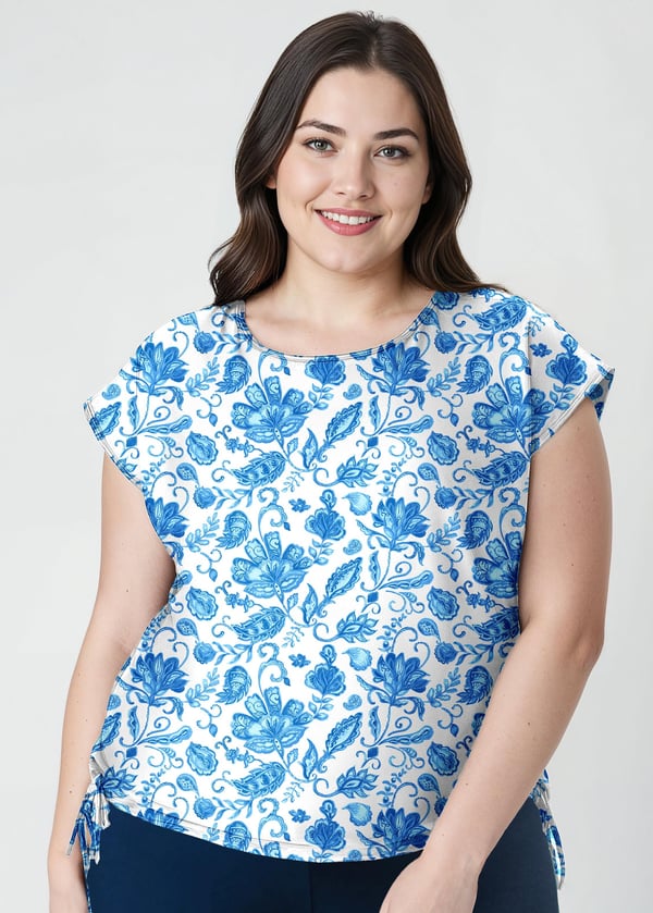 Daphne Loose Fit Swim Top