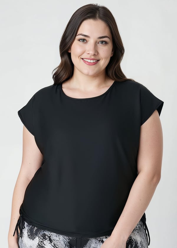 Daphne Loose Fit Swim Top
