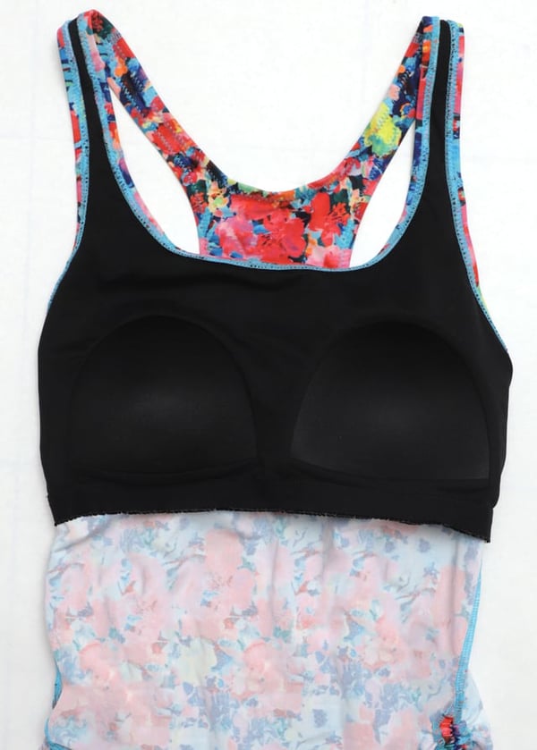 Maya Swim Top With High-Waisted Bikini Bottom