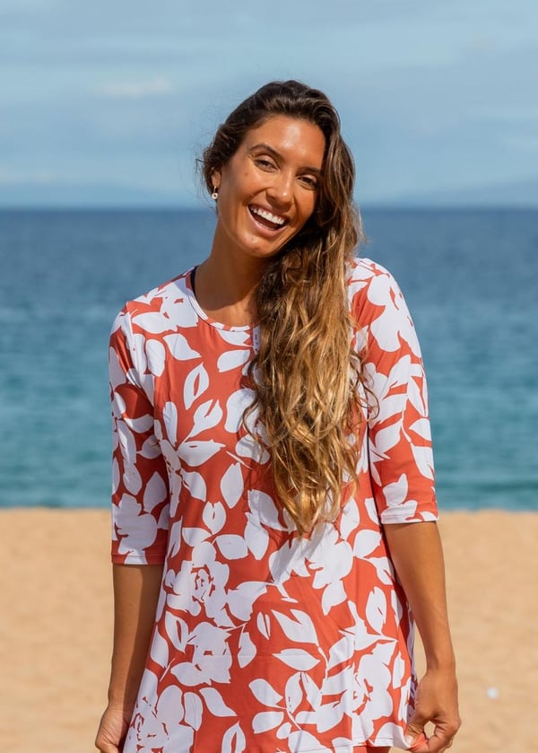 Gia Swim Tunic With Bikini Bottom