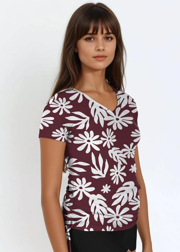 V-Neck Adele Swim Top