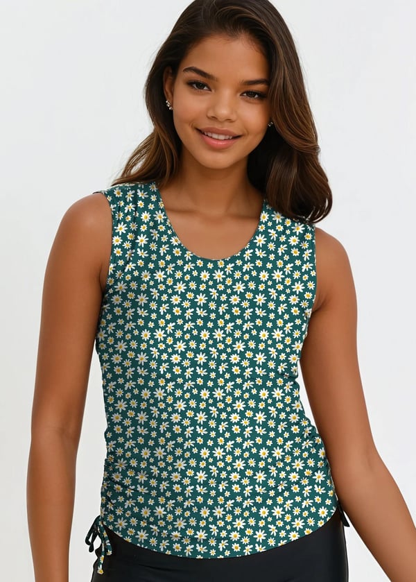 Closed Back Maya Swim Top