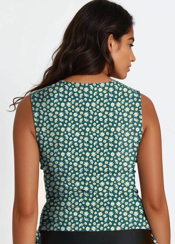 Closed Back Maya Swim Top