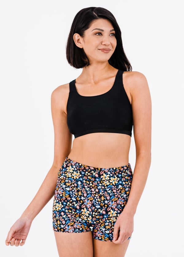 Racerback Swim Bra With Swim Shorts