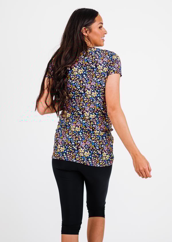 Nikki Nursing and Maternity Swim Tunic With Capri Swim Leggings