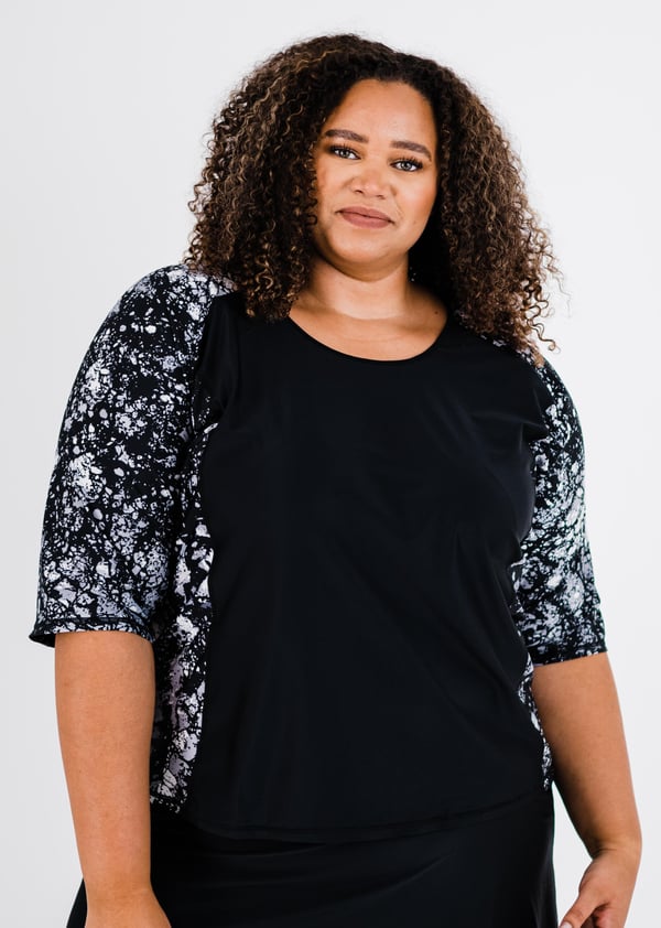 Plus Size Loose Fit Margaux Swim Top