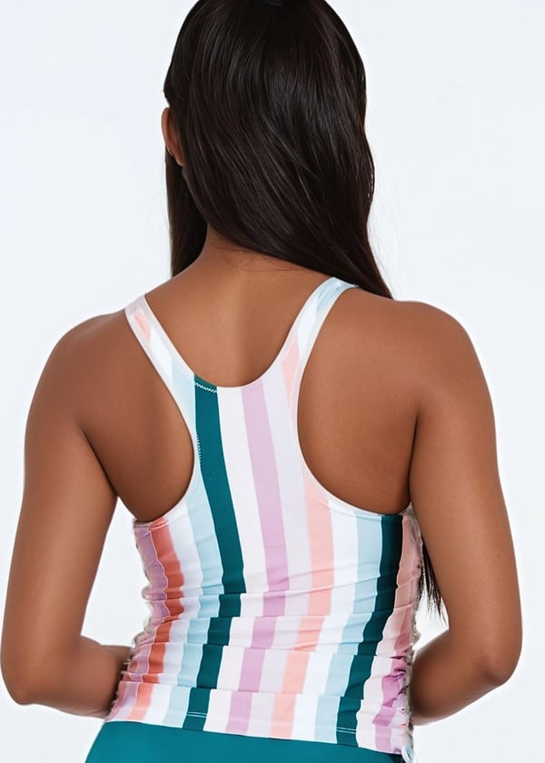 Maya Tankini Swim Top With Removable Cups
