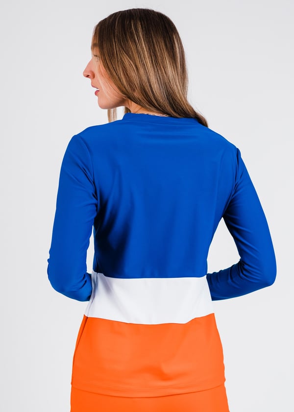 Half-Zip Wahoo Rash Guard